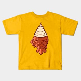 Takiyaki ice cream Kids T-Shirt
